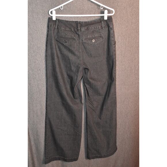 Style & Co Wide Leg Women's 10 Denim Pants Jeans - Picture 4 of 9